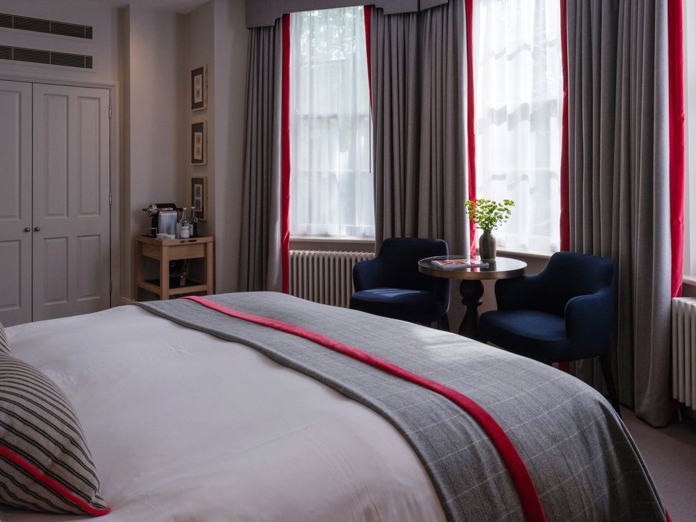Old Bank Hotel Oxford Esterno foto A bedroom at the hotel